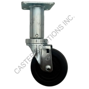 Pitco PP10814 · Swivel Plate Caster - 9"