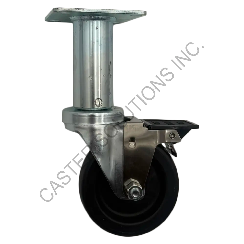 Pitco PP10815 · Swivel Plate Caster w/ Brake - 9"