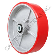 8" x 2" Polyon™ Roller Bearing Wheel